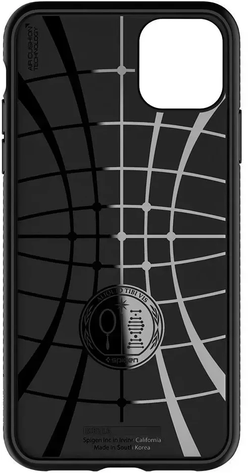 Spigen Liquid Air dėklas telefonui iPhone 11, juodas