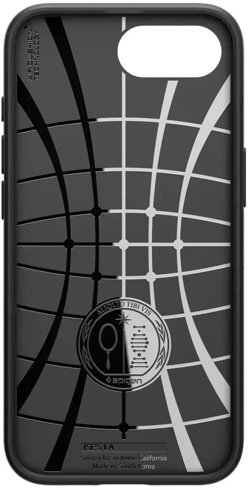 Spigen Liquid Air telefono dėklas iPhone 16e, juodas