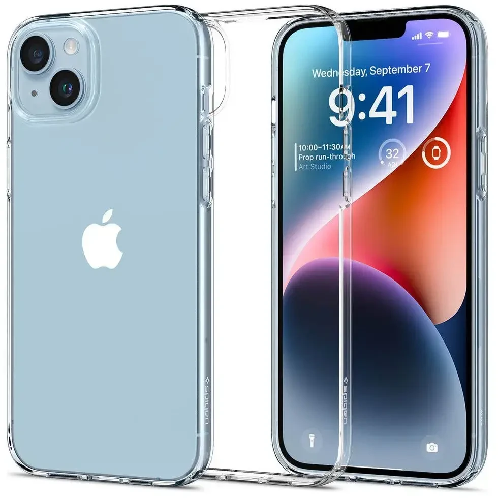 Dėklas SPIGEN LIQUID CRYSTAL IPHONE 15 PLUS CRYSTAL CLEAR