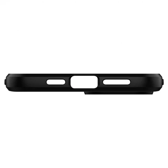 Spigen Rugged Armor – dėklas skirtas Apple iPhone 12 / Apple iPhone 12 Pro Case Juodas