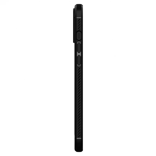 Spigen Rugged Armor – dėklas skirtas Apple iPhone 12 / Apple iPhone 12 Pro Case Juodas