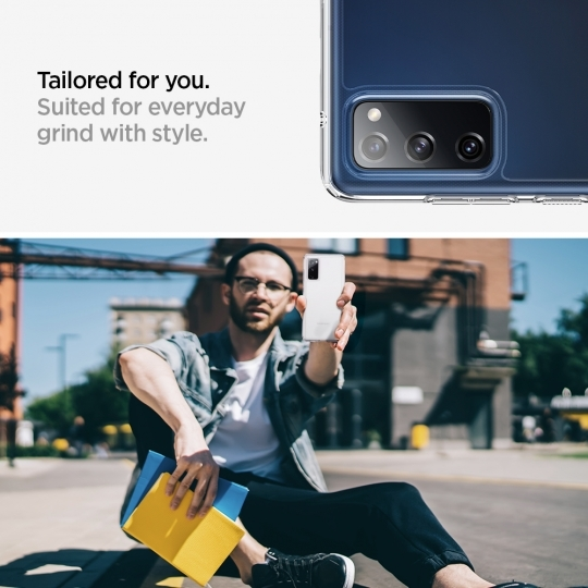 Dėklas SPIGEN ULTRA HYBRID GALAXY S20 FE CRYSTAL CLEAR