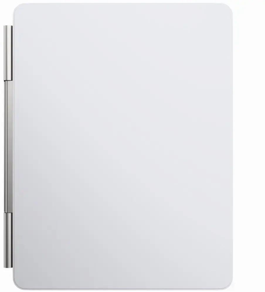 Dėklas Typecase Edge Pro su klaviatūra for Apple iPad Pro 13″ M4 2024 / M5 2025 sidabro spalvos