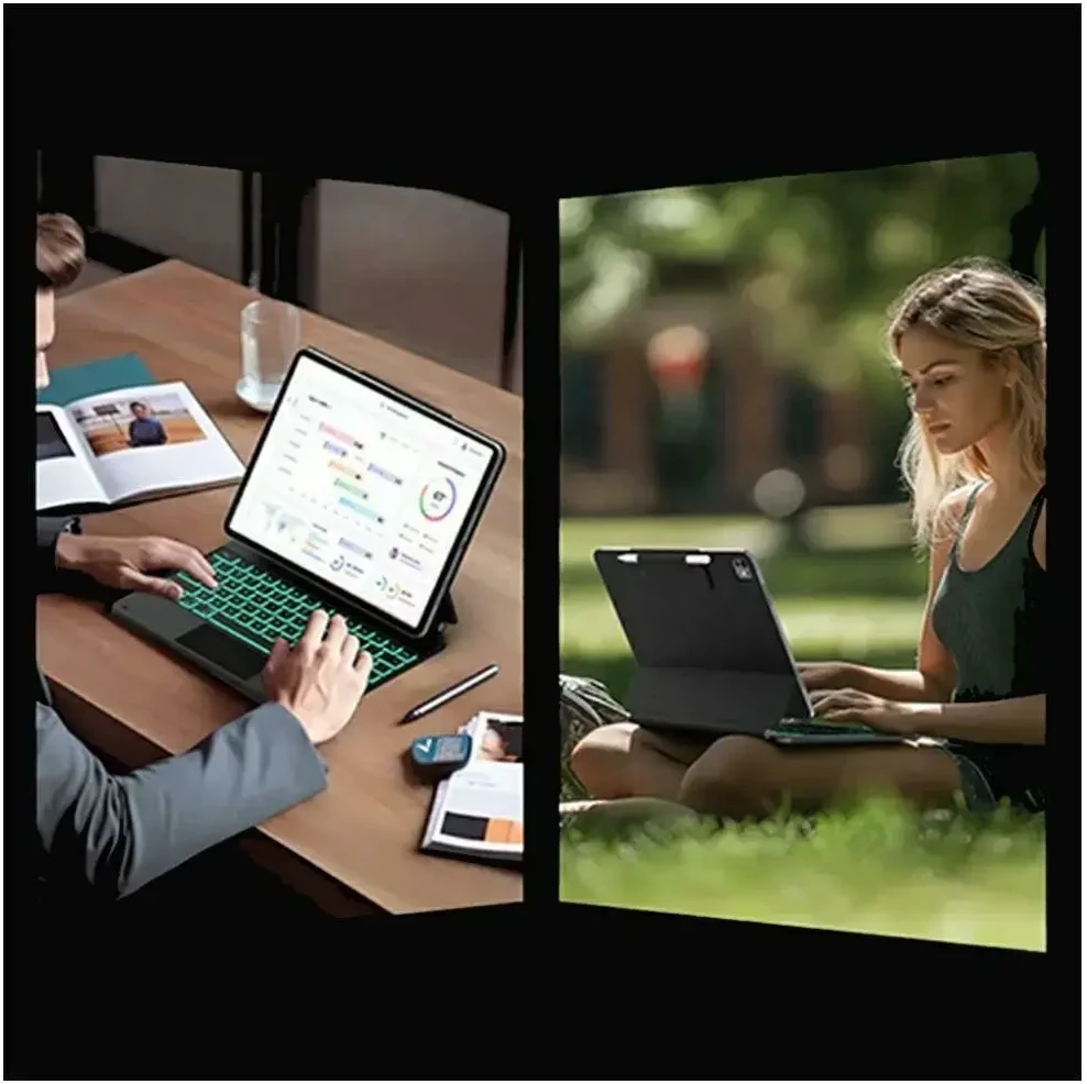 Typecase Edge do iPad 11" (A16) 2025 / iPad 10.9" 2022 mėlynas