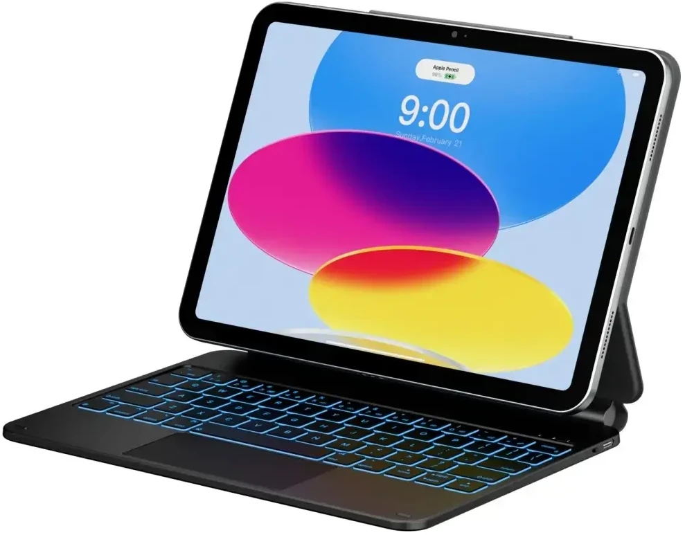 Typecase Edge do iPad 11" (A16) 2025 / iPad 10.9" 2022 juoda