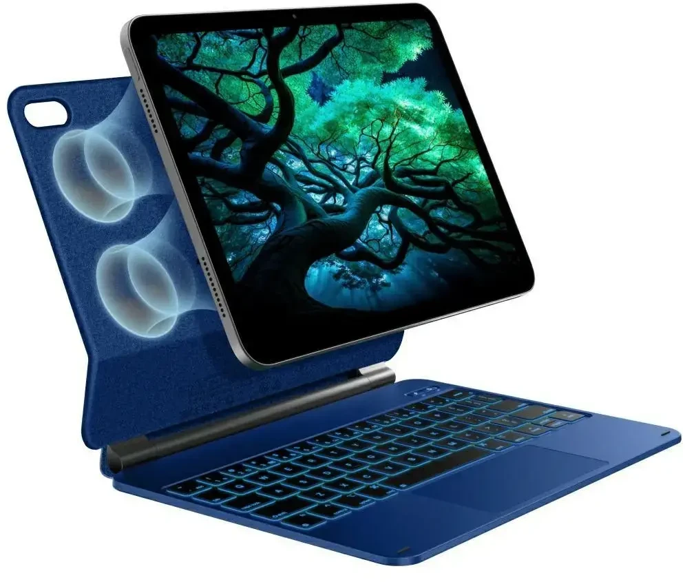 Typecase Edge do iPad 11" (A16) 2025 / iPad 10.9" 2022 mėlynas