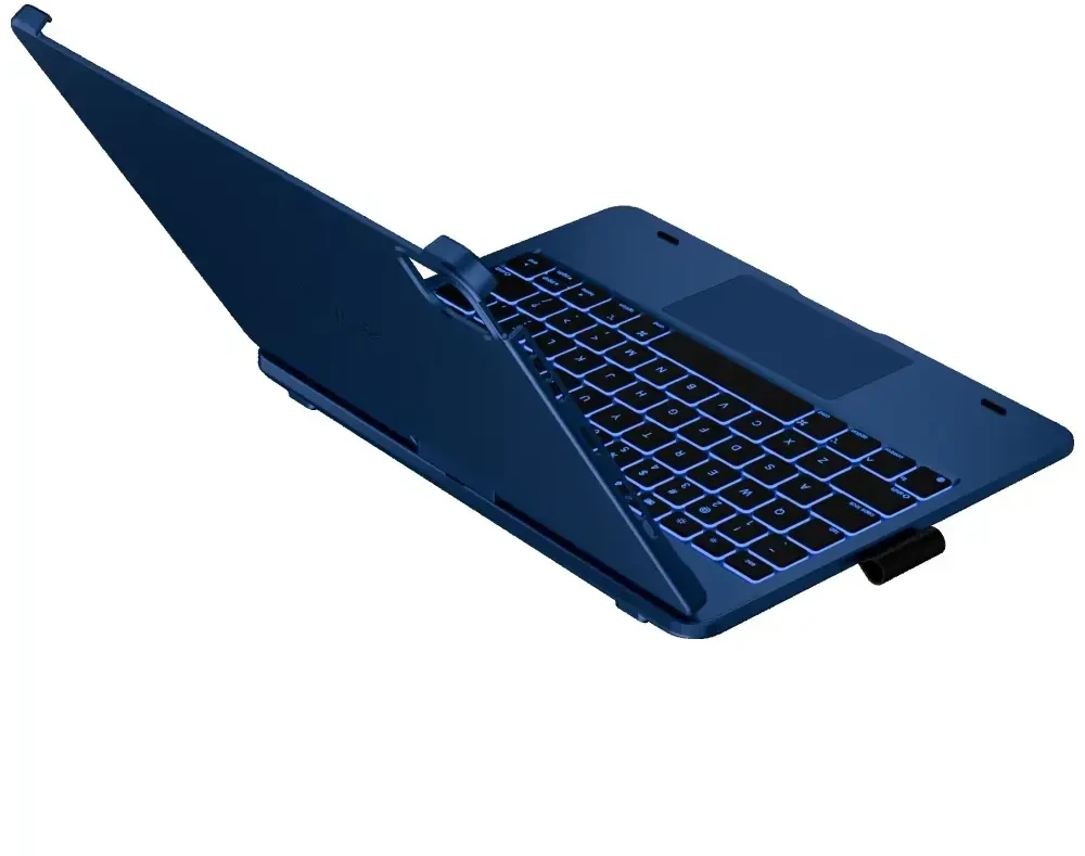 Typecase Dėklas TypeDėklas Flexbook Touch su klaviatūra skirtas Apple iPad Pro 11″ 2024/2025 dark mėlynas