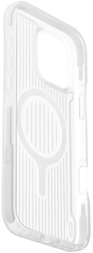 Uniq Combat Active Magclick įkrovimo dėklas, skirtas iPhone 16 Pro - Baltas