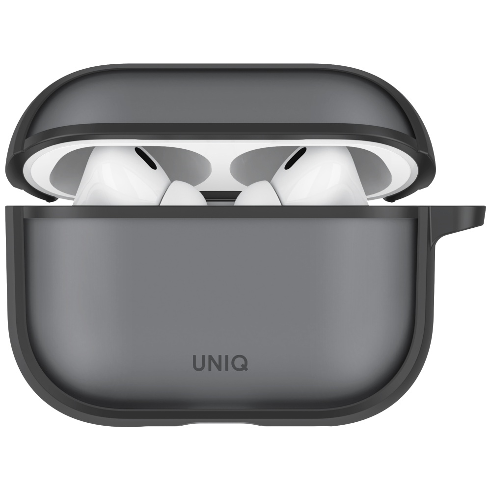 „Uniq Veren“ dėklas, skirtas „AirPods Pro 3“ ausinėms – rudas
