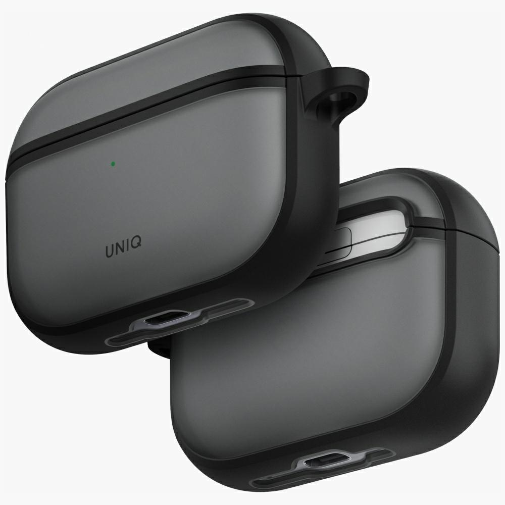 „Uniq Veren“ dėklas, skirtas „AirPods Pro 3“ ausinėms – rudas