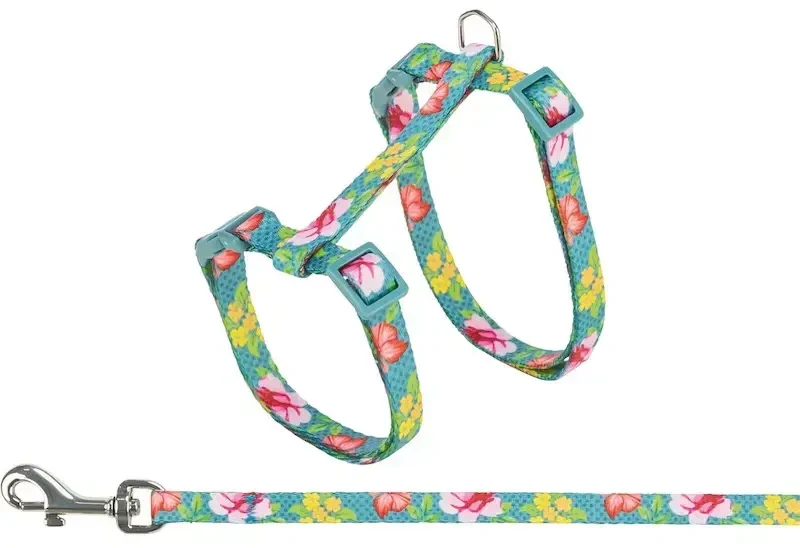 Trixie ze smyczą kwiaty 27–45 cm/10 mm 1,20 m skirtingos spalvos (TX-41910)