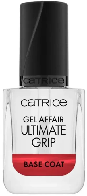 Catrice Gel Affair bazinis nagų lakas, stiprinamasis lakas „Ultimate Grip“, 10,5 ml