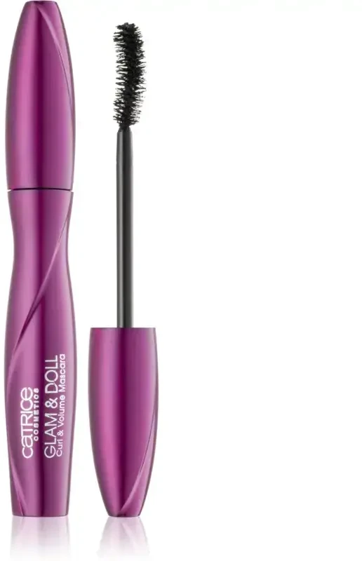 "Catrice Glam - Doll Curl - Volume" blakstienų tušas 010 Ultra Juodas 10ml