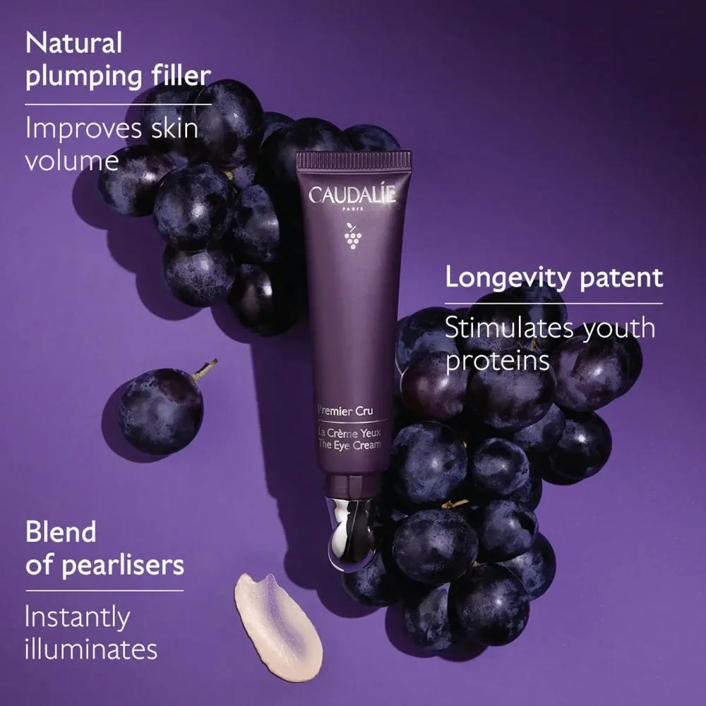 Caudalie Premier Cru Eye Contour paakių kremas, 15 ml