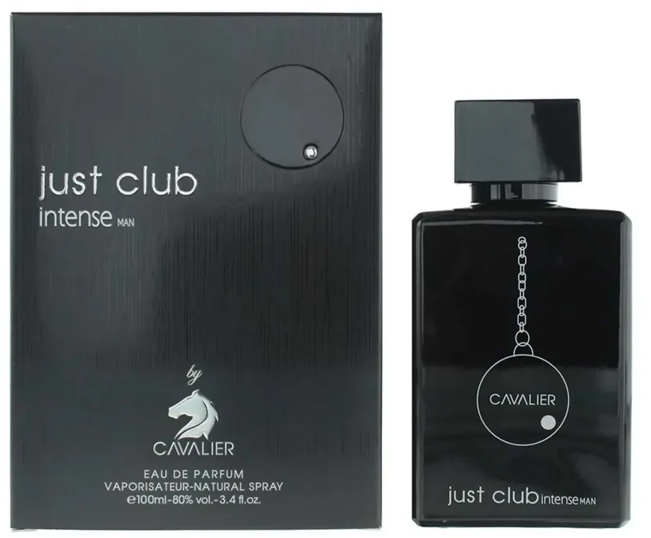 Cavalier Just Club Intense EDP parfumuotas vanduo vyrams, 100 ml