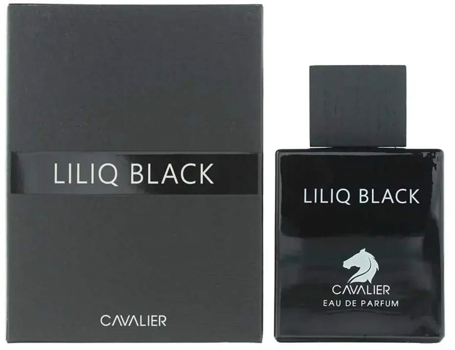 Cavalier Liliq Juodas EDP parfumuotas vanduo unisex, 100 ml