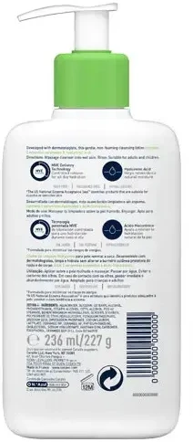 Drėkinamasis veido ir kūno prausiklis normaliai ir sausai odai Cerave Hydrating Cleanser, 236 ml