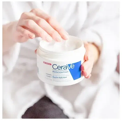 Drėkinamasis veido ir kūno kremas sausai ir labai sausai odai Cerave Moisturising Cream, 340 g