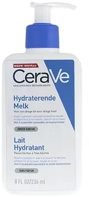 Drėkinamasis veido ir kūno losjonas sausai ir labai sausai odai Cerave Moisturising Lotion, 236 ml