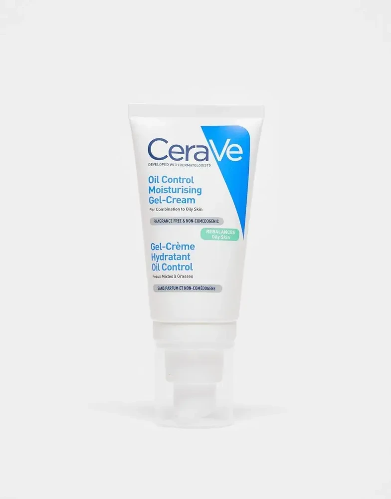 CeraVe Oil Control Moisturising Gel gelinis veido kremas, 52 ml