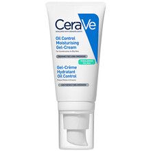 CeraVe Oil Control Moisturising Gel gelinis veido kremas, 52 ml