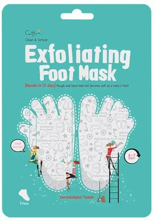 Cettua Exfoliating Foot Sheet Mask, 2 vnt.
