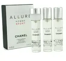 Chanel Allure Homme Sport rinkinys vyrams, 60 ml