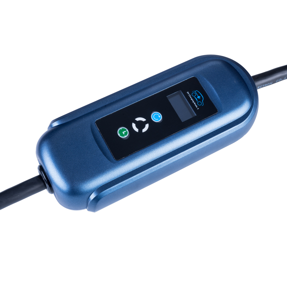 Įkroviklis elektromobiliams Akyga AK-EC-12 CEE 5 kontaktų Type2 LCD 3 fazių 16A 11kW 5m