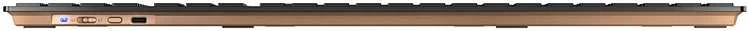 CHERRY DW 9100 SLIM - Klaviatūra ir pelė - QWERTZ - Deutsch - juodas/bronze
