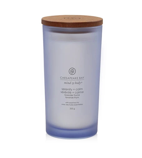 Chesapeake Bay Candle didelė žvakė – Serenity & Calm (Lavender Thyme)