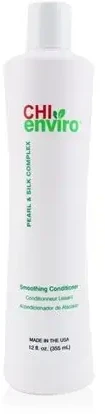 Glotninamasis kondicionierius su šilko ir perlų kompleksais CHI Enviro Smoothing Conditioner 355ml