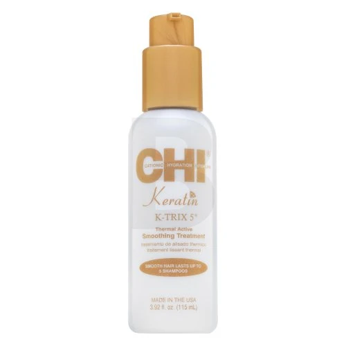 Ilgalaikio poveikio tiesinimo priemonė CHI Keratin K-TRIX 5 Smoothing Treatment 115ml