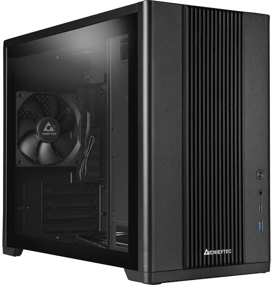 Kompiuterio korpusas CHIEFTEC UNI serijos mATX/BX-10B-OP