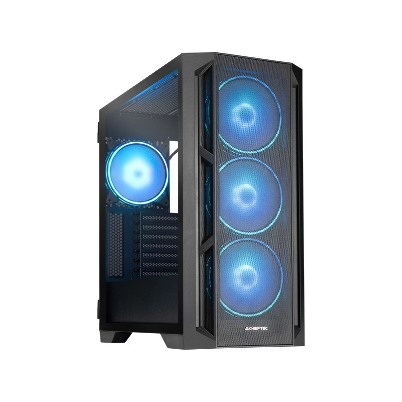 CHIEFTEC APEX LUMO TG ATX žaidimų korpusas