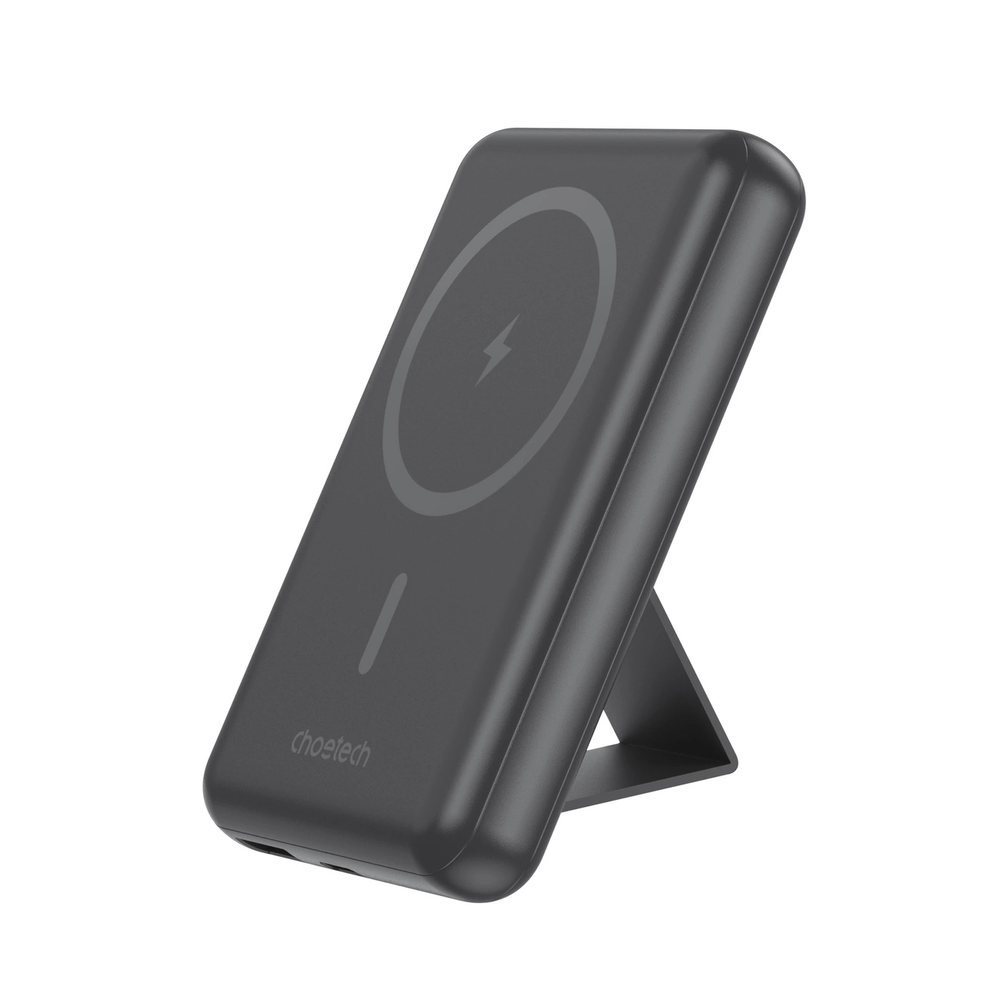Choetech B662 wireless MagSafe 5000mAh powerbank – Juodos spalvos