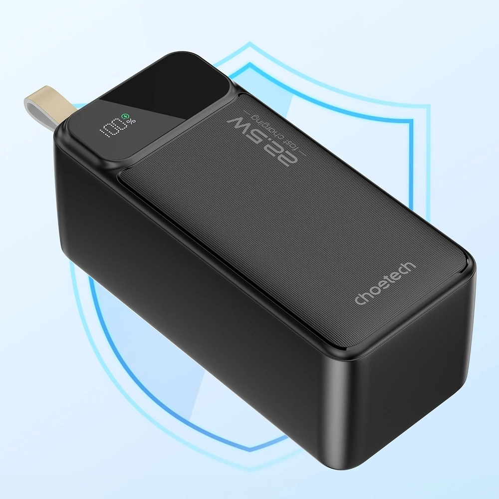 Išorinė baterija Power Bank Choetech B732 22.5W 50000mAh juoda