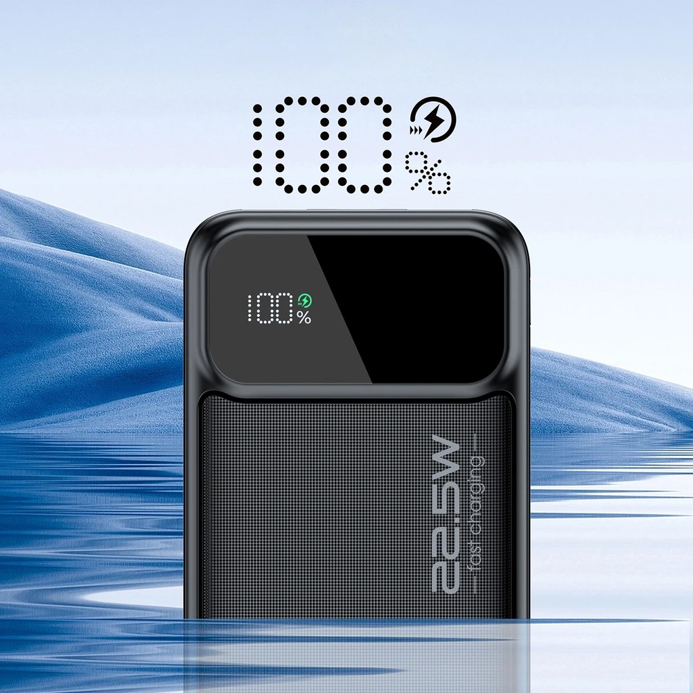 Išorinė baterija Power Bank Choetech B732 22.5W 50000mAh juoda