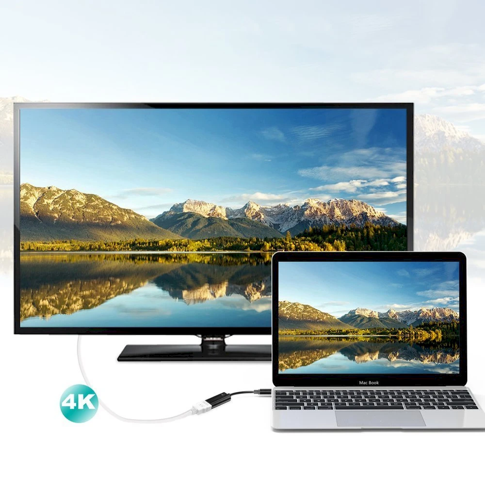 Adapteris CHOETECH, USB 3.1 C - HDMI