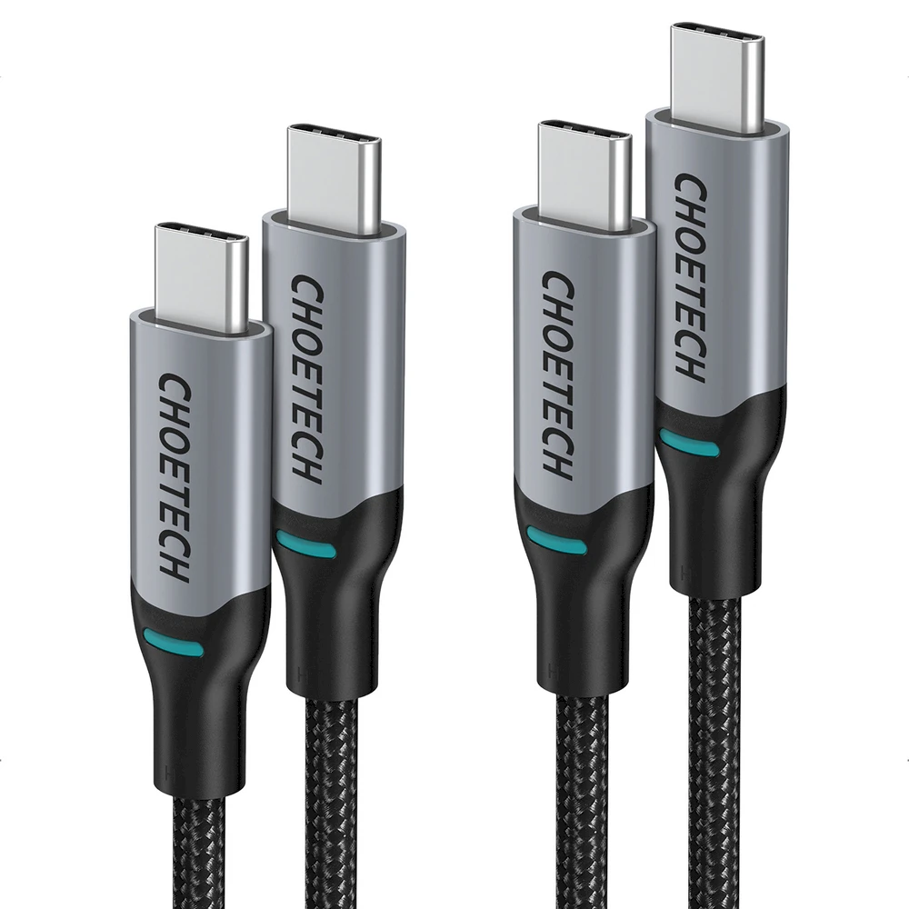 Choetech EXTRADIGITAL Kabelis USB-C - USB-C, 100W, 1,8m