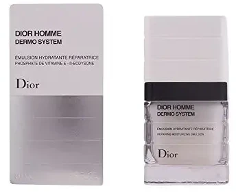 Dior Homme Dermo System Invigorating Moisturizing Emulsion gaivinanti drėkinamoji veido emulsija vyrams, 50 ml