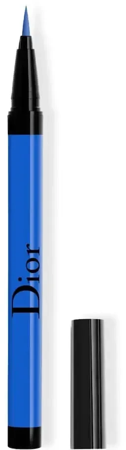 Christian Dior, Diorshow On Stage, Atsparus vandeniui, Ultra-Flexible Felt Tip, Intense Color, Liquid Akių apvadas, 181, Satin Indigo, 0.55 ml