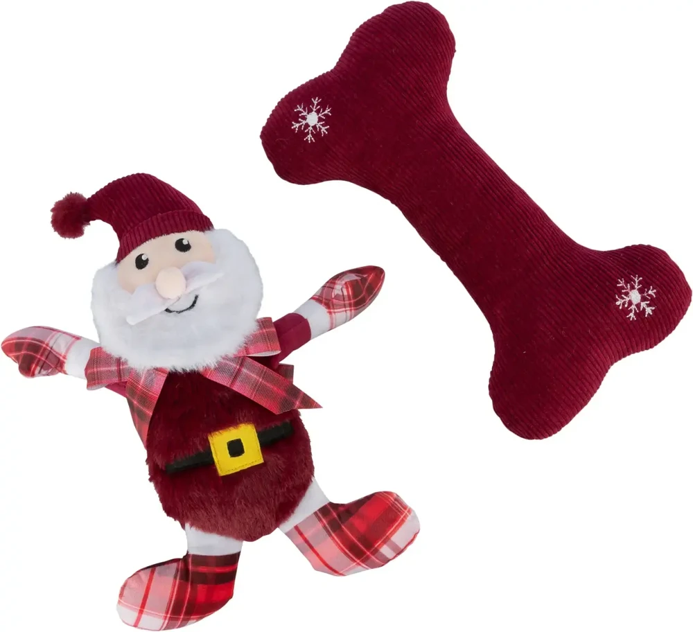 Kalėdinis rotaļlieta - Trixie Xmas gift set, plush/fabric, 30 cm