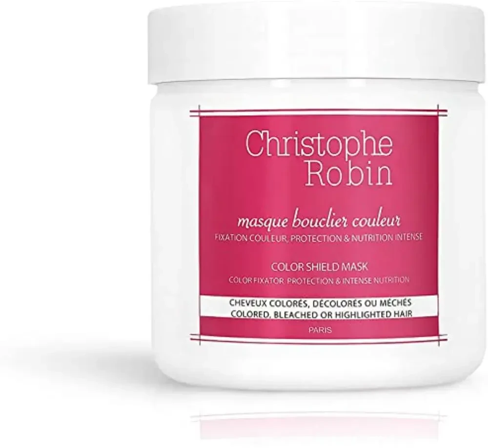 Christophe Robin, Colour Shield, Hair Treatment Kreminis Mask, For Spalvą išsaugantis, 1000 ml