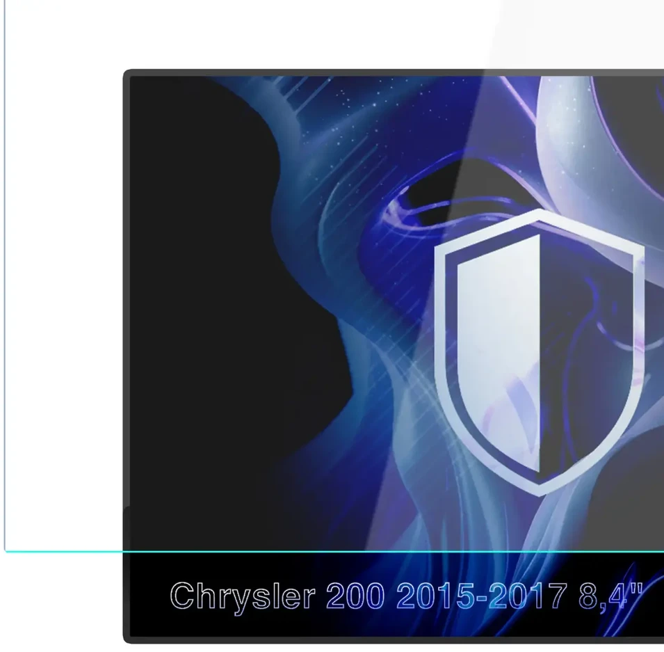 3Mk Protection Chrysler 200 (2015 - 2017) 8,4" - 3mk BladeShield Center Ekranas