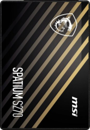 MSI SPATIUM S270 SATA 2.5 240GB vidinis kietojo kūno diskas 2.5" Serial ATA III 3D NAND
