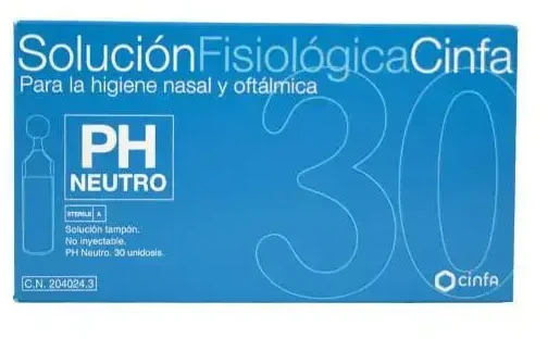 Cinfa fiziologinis tirpalas 30 paketėlių