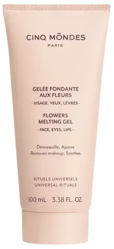 Cinq Mondes Flowers Makeup Removing Cleansing Gel For Face, 100 ml