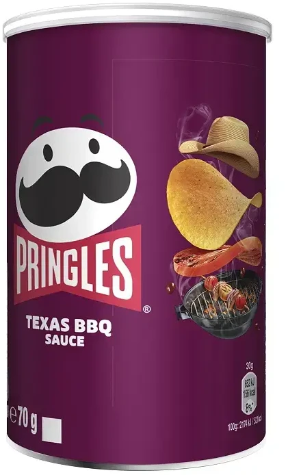 Užkandis PRINGLES Texas BBQ Sauce, 70 g