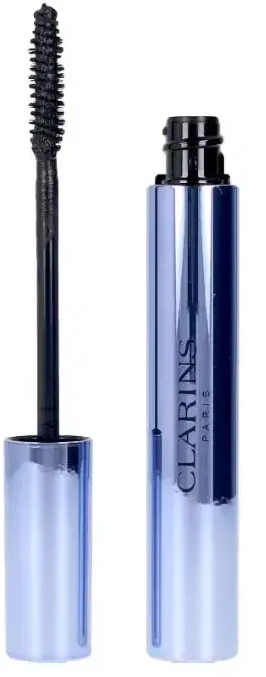 Clarins Wonder Perfect Blakstienų tušas 4D Atsparus vandeniui Blakstienų tušas 8 ml, 01 Juodas