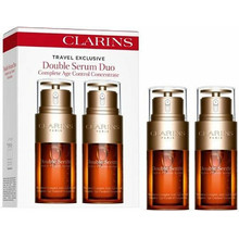 Clarins Double Serum Duo Set dovanų rinkinys nuo senėjimo